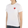 COMME DES GARCONS [Kratz] Rotes Patch Damen T-Shirt AZ T107 051 2 159297868 [P]