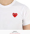 COMME DES GARCONS [Kratz] Rotes Patch Damen T-Shirt AZ T107 051 2 159297868 [P]