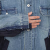 SACAI スリムフィットデニムジャケット SCM204 451 142729410 [P]