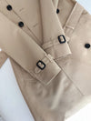 Burberry Long Trench Coat Harbourne Honey 80089761 162553541 [P]