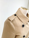 Burberry Long Trench Coat Harbourne Honey 80089761 162553541 [P]