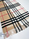 BURBERRY Contrast Check Cashmere Scarf 161767080 [P]