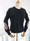 BURBERRY BEMPTON Damen Wollstrickpullover BLACK 80170191 77246121 [P]