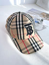 BURBERRY Vintage Check Baseball Cap 76642512 [P]