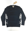 BURBERRY Meigan Wolle Check Damen Strickpullover _ BLACK 40513391 77204301 [P]