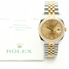 ROLEX 116233 Datejust 36 Bestseller Herrenuhr Kombi Original Diamant 2007 156158893 [P]