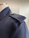 Burberry Harbourne Half Trench Coat - Navy 80192541 39321294 [P]