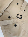 Burberry Long Trench Coat Harbourne Honey 80089761 162553541 [P]