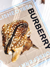 BURBERRY London Reh-Druck Baumwollschal 162161920 [P]