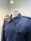 Burberry Harbourne Half Trench Coat - Navy 80192541 39321294 [P]