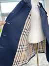 Burberry Harbourne Half Trench Coat - Navy 80192541 39321294 [P]