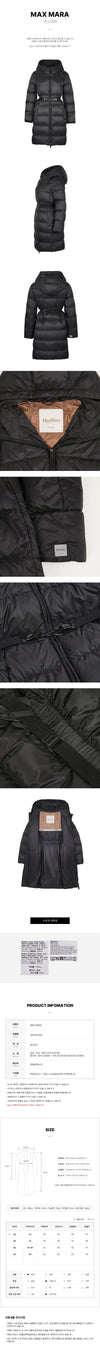 MaxMara Belted Padded Coat 009 FW25 Women 147684082 [P]