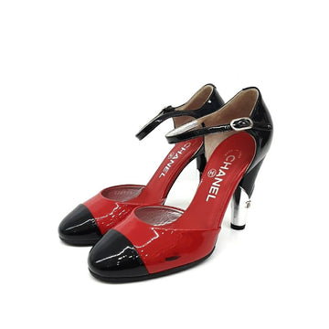 Chanel Two-Tone Strap Shoes 128054