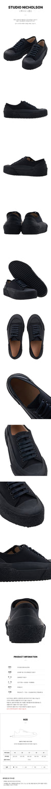 STUDIO NICHOLSON allgemeine niedrig geschnittene Sneakers SHARP SN 735 DARKEST NAVY 47739879 [P]
