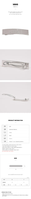 Maison Margiela Newmeric Hair Clip 152315170 [P]