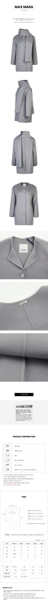 MAXMARA Allicia Virgin Wool Coat 160534449 [P]