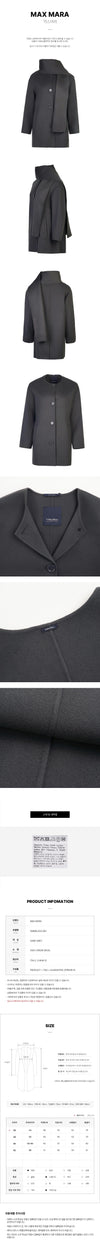 MAXMARA Alizia Virgin Wool Coat 160534458 [P]