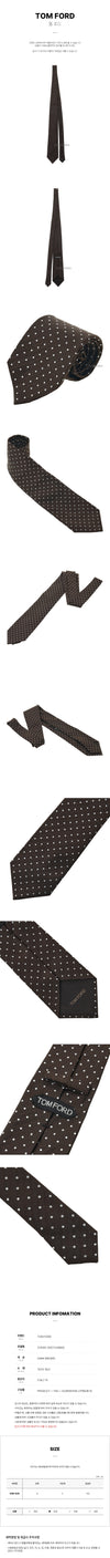 TOM FORD Polka Dot Krawatte für Herren SS25 S0073 KB800 132700160 [P]
