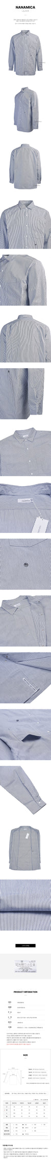 NANAMICA Herren Regular Stripe Hemd 132698767 [P]