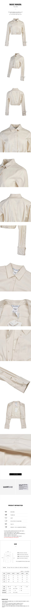 MAXMARA Damen Tevere Cropped Shirt 016 73308030 [P]