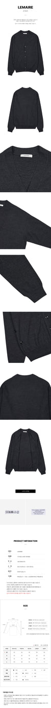 LEMAIRE FKN 0901 Damen Relaxed Twist Cardigan 147627168 [P]