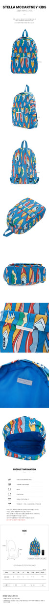 STELLA MCCARTNEY KIDS TU0P48 Z1891 614MC Kinder Surfboard Druck Rucksack 143111238 [P]