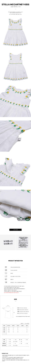 STELLA McCARTNEY KIDS Floral Embroidery Dress 92389344 [P]
