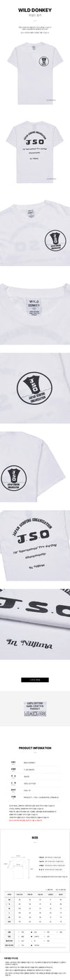 WILD DONKEY JSO White SS25 Herren T-Shirt 133045885 [P]