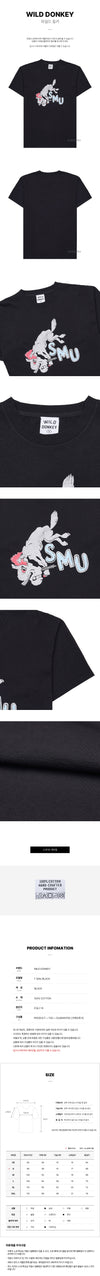 WILD DONKEY T SMU BLACK SS25 Herren T-Shirt 134049508 [P]