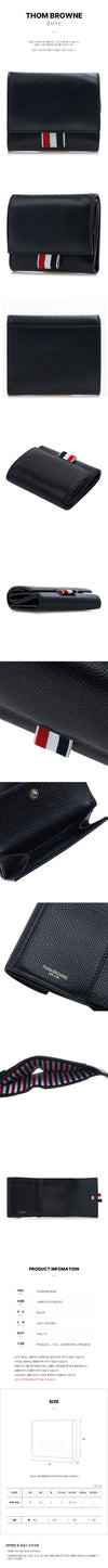 Thom Browne Women's Grained Leather Coin Purse 72908601 [P]
