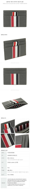 THOM BROWNE Doppelter Kartenhalter mit Streifen 158480555 [P]