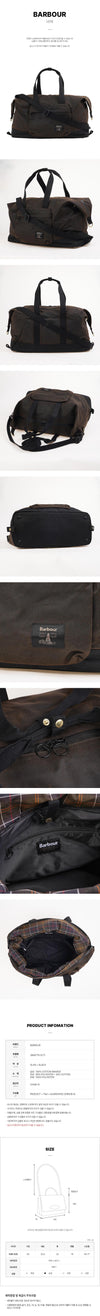 BARBOUR フィールドワックストラベルバッグ 149858380 [P]