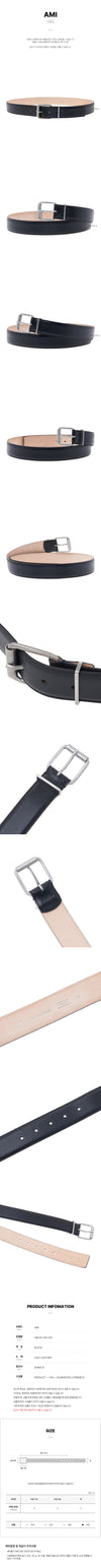 AMI Men's Leather Belt 50567586 [P]