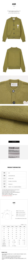 AMI Unisex Cardigan 158139082 [P]