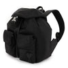 AMI Small Black Nylon Marcel Flap Backpack 160630032 [P]
