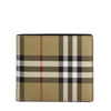 BURBERRY チェック柄 サンド メンズ 二つ折り財布 153689180 [P]