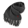 AMI Embroidered Wool Muffler 160630025 [P]
