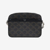 Celine Triomphe Canvas Calfskin Messenger Bag Small Black A+ 163155925 [P]