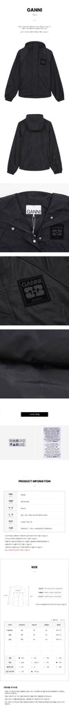 GANNI Damen Nylonjacke 148492550 [P]