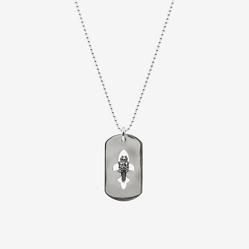 CHROME HEARTS Dagger Flare Dogtag QRFP5BNE 162847211 [P]
