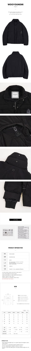 Wooyoungmi W253DN01 933B FW25 Men's Goose Down Padding 148445797 [P]