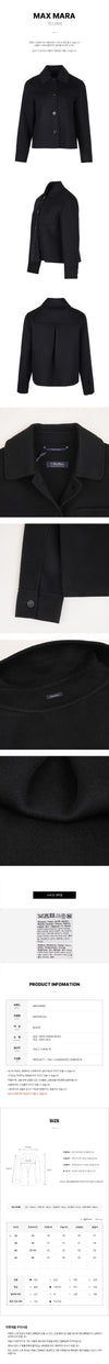 MaxMara WOMEN WINTER VIRGIN WOOL JACKET FW25 147406551 [P]