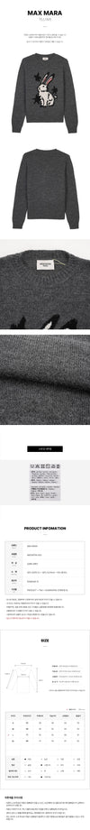 MaxMara Women’s Knit Alpaca Wool Sweater 160163455 [P]