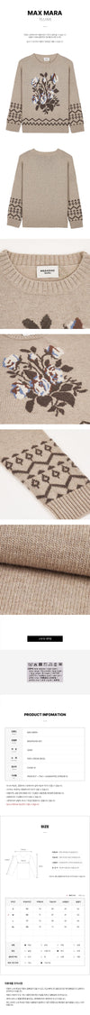 MaxMara Women's Jacquard Knit 161289049 [P]