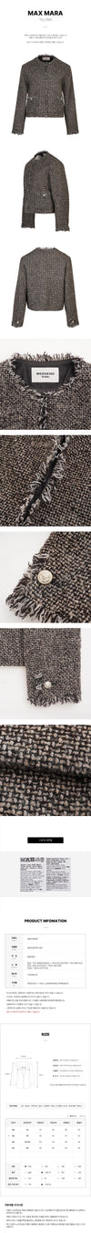 MAXMARA Frau Ventu Virgin Wool Jacke 162371078 [P]