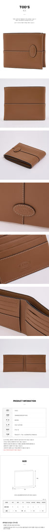 TODS FW25 メンズ レザー 財布 152929387 [P]