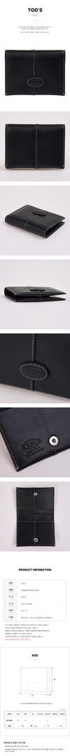 Tods Leather Card Wallet 152929404 [P]