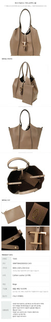TODS レザーショッパーバッグ スモール 155104534 [P]