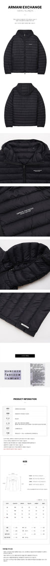 AX ARMANI EXCHANGE Männer Kapuzenjacke mit vollem Reißverschluss 159404584 [P]