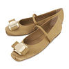 SALVATORE FERRAGAMO ZINA T LIGHT CAME Damen Ballerinas (Weite C) 0769064 93991698 [P]